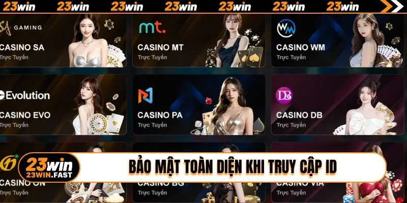 Bảo mật toàn diện khi truy cập ID