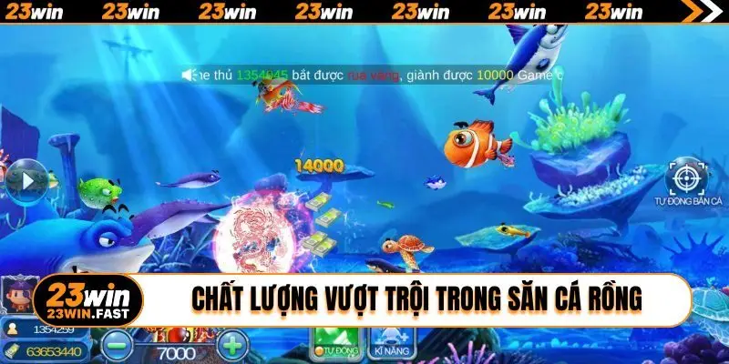Chất lượng vượt trội trong săn cá Rồng