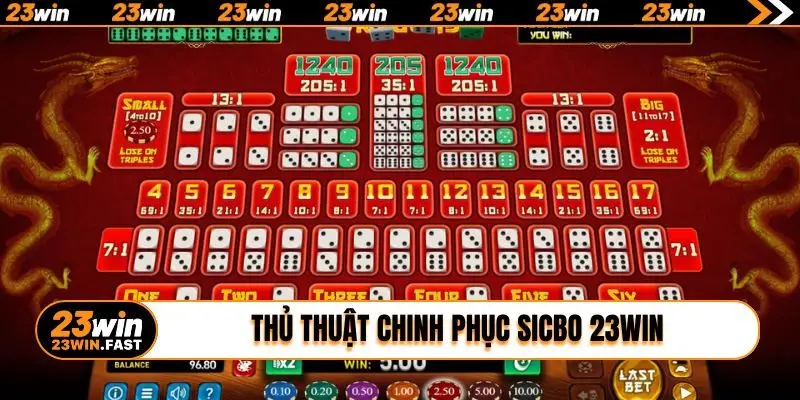 Thủ thuật chinh phục Sicbo 23WIN